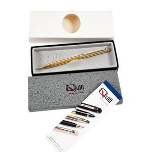 Vintage Quill Gold Logo Twist Pencil "USAA Mentor Program" Advertisment MINT